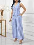 Conjunto Elegante "Pinstripe Chic"