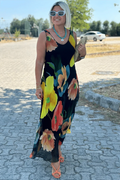 Vestido Bahía Noche Tropical