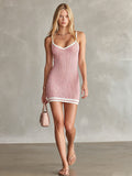Vestido Midi de Punto "Soft Pink"