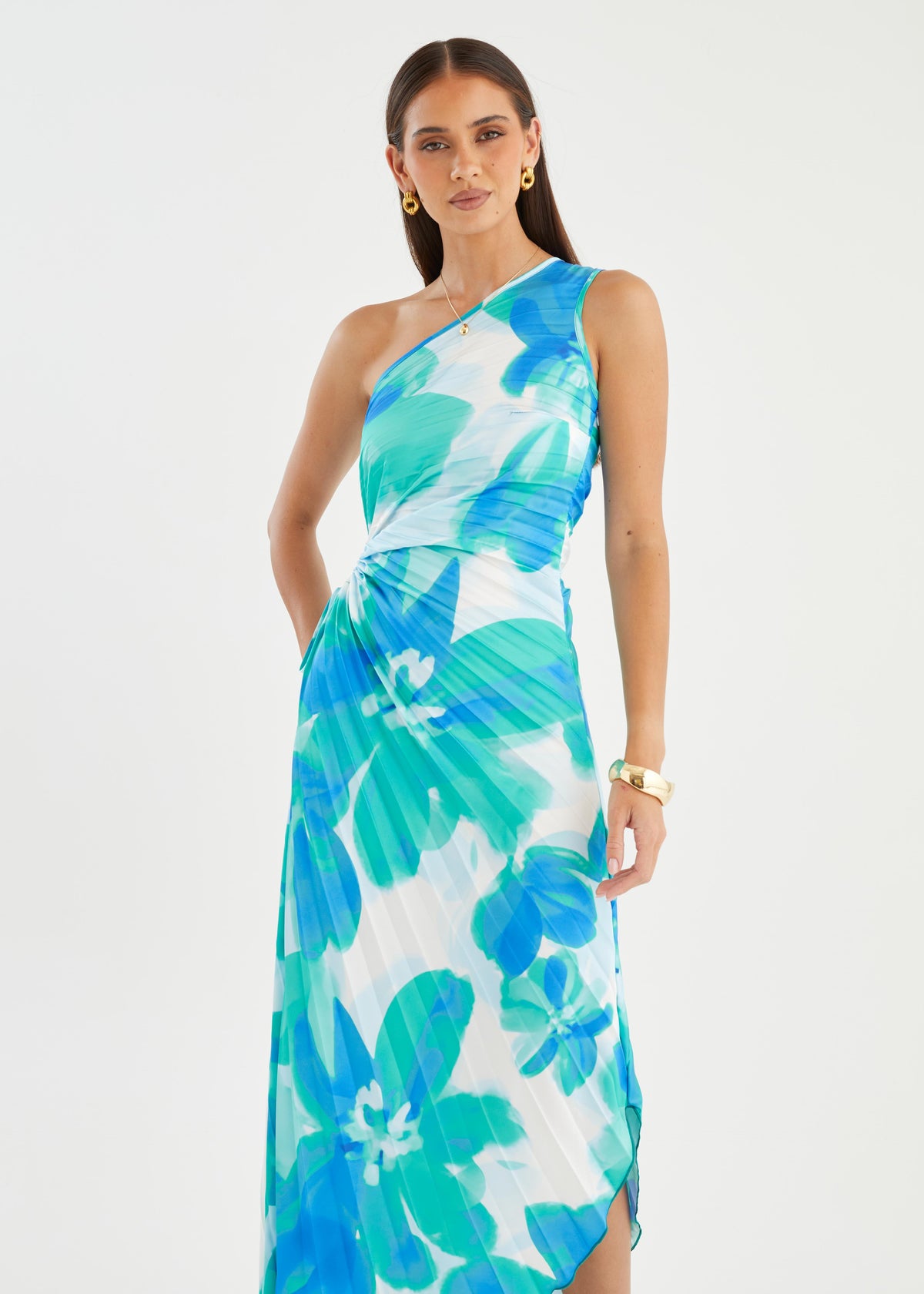 Vestido De Flores Tropical