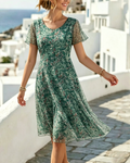 Cala/ vestido midi de Primavera