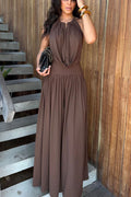 Conjunto Elegante de Body con cuello halter
